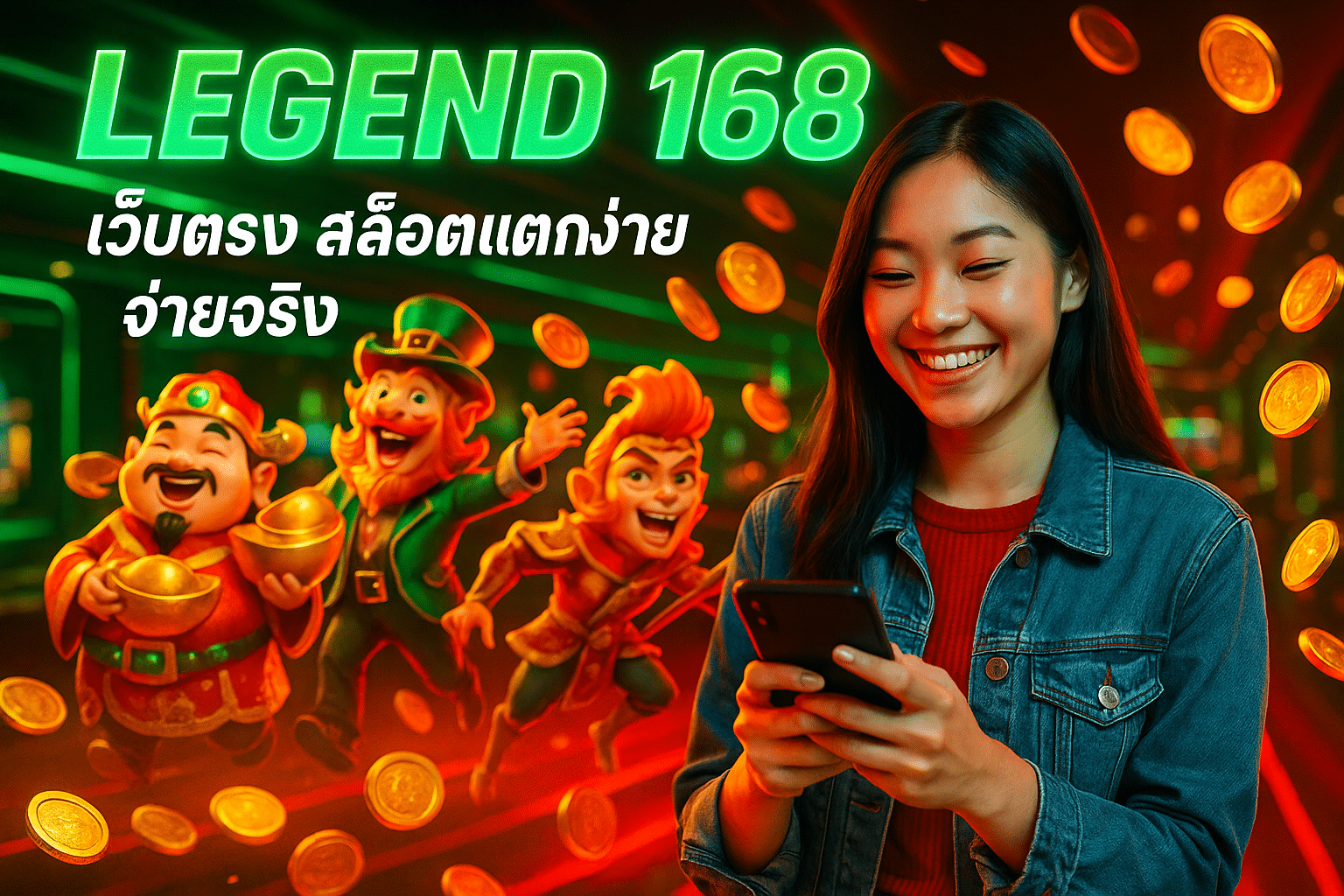 LEGEND 168 เว็บตรง สล็อตแตกง่าย จ่ายจริง