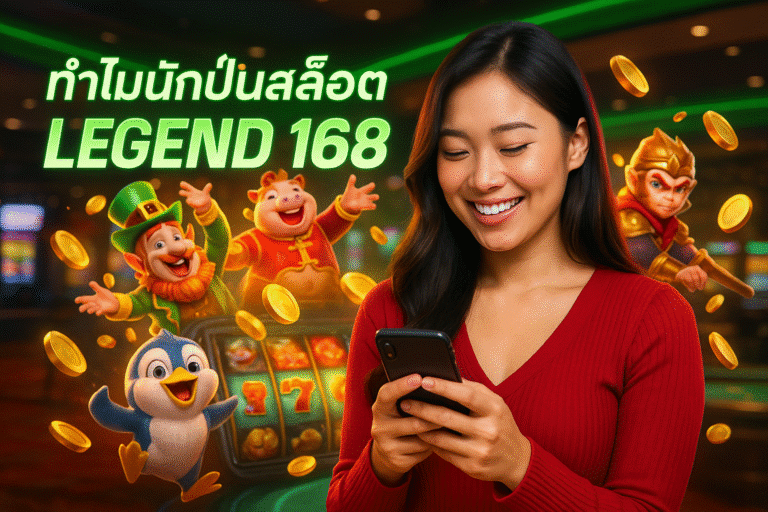 ทำไมนักปั่นสล็อตเลือก LEGEND 168