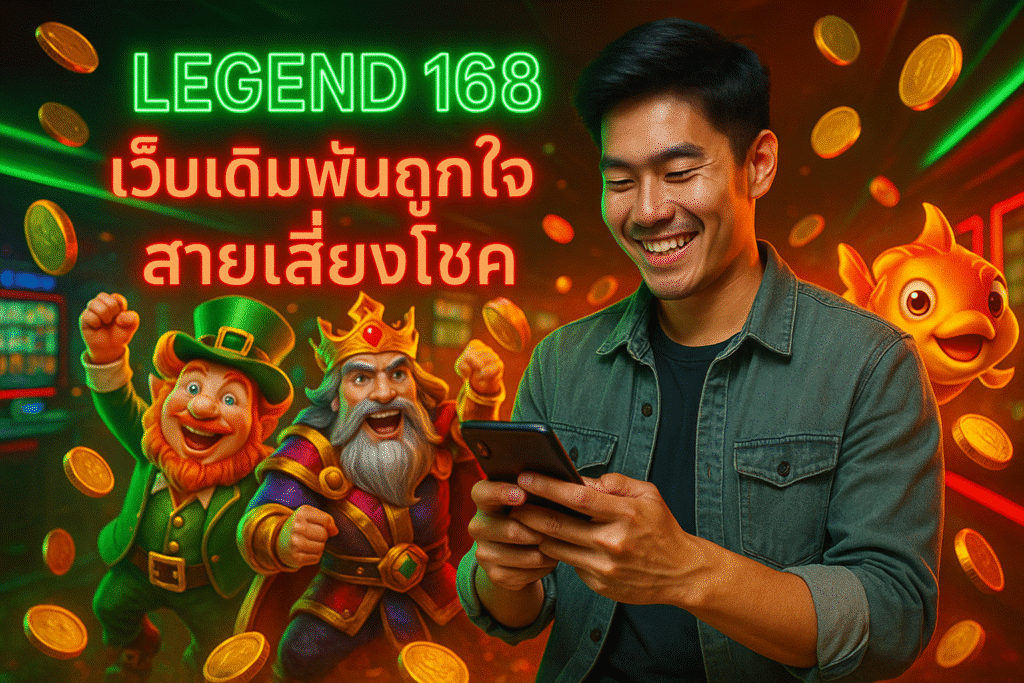 LEGEND 168 เว็บเดิมพันถูกใจสายเสี่ยงโชค