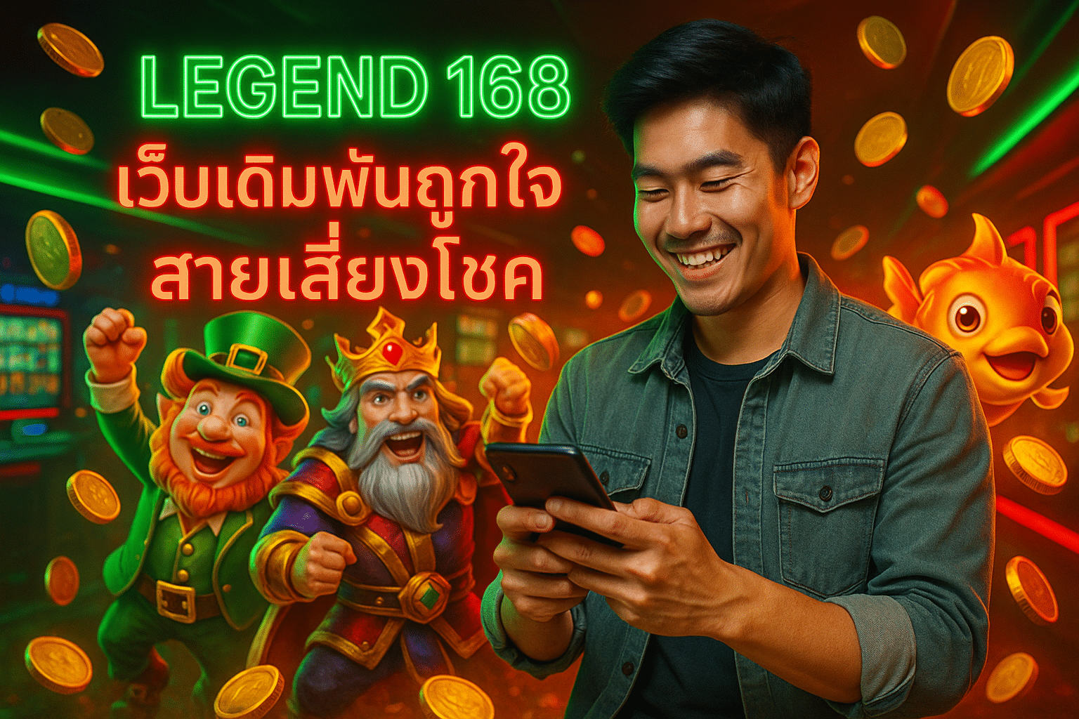 LEGEND 168 เว็บเดิมพันถูกใจสายเสี่ยงโชค