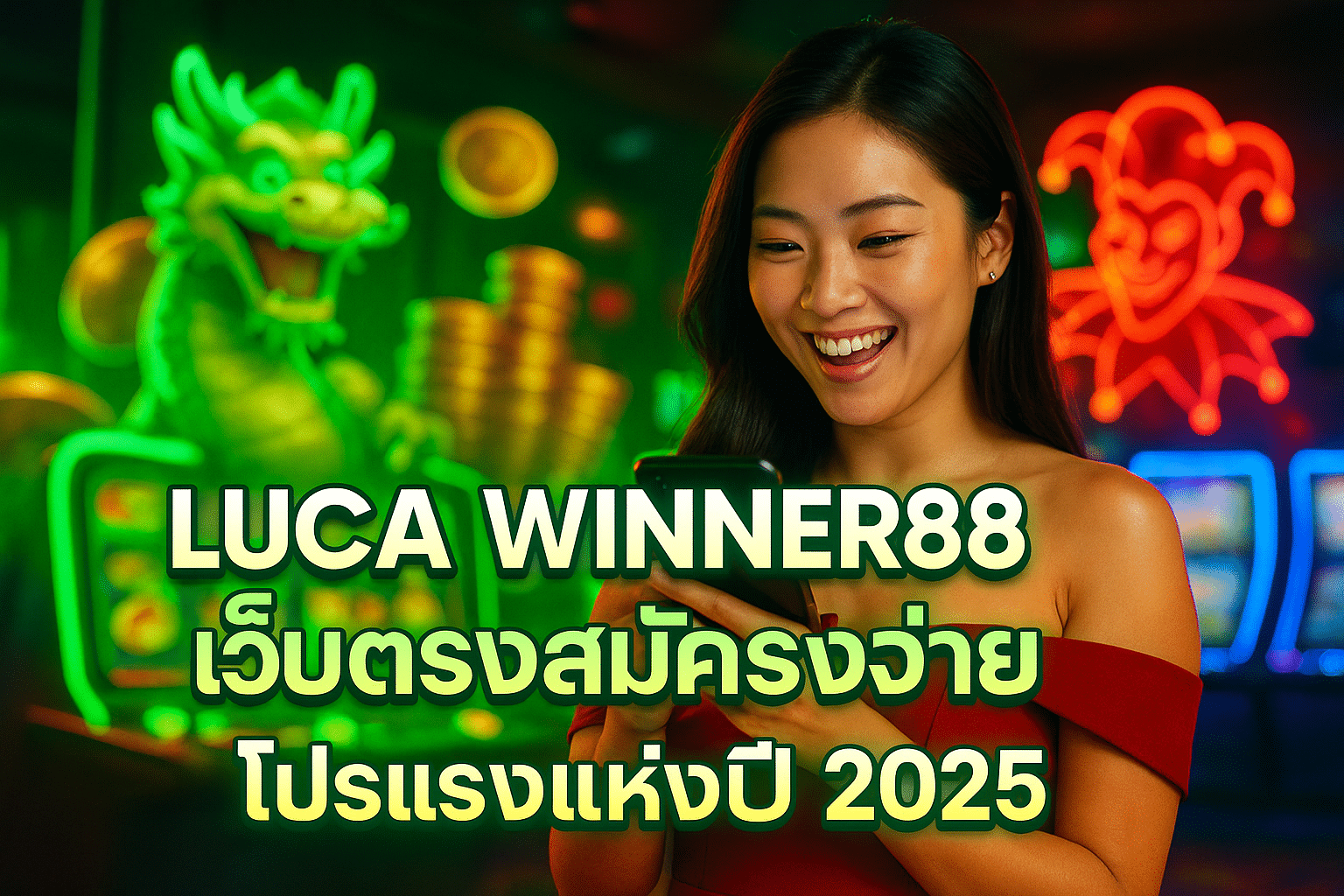 LUCA WINNER88 เว็บตรงสมัครง่าย โปรแรงแห่งปี 2025