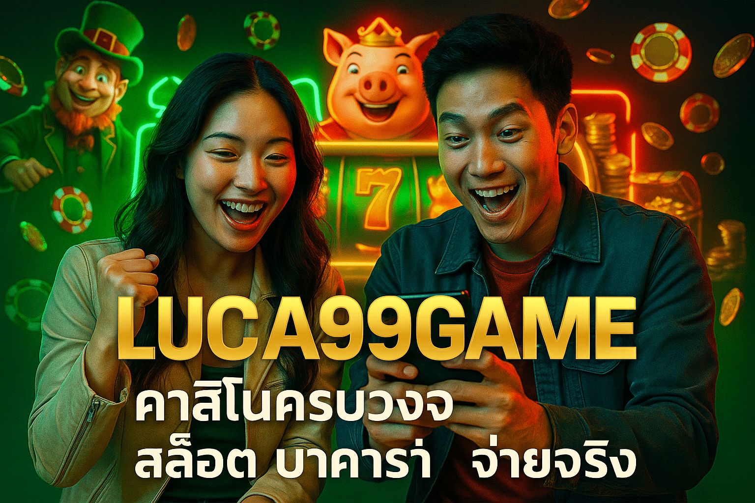 LUCA99GAME คาสิโนครบวงจร สล็อต บาคาร่า จ่ายจริง